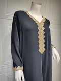 Middle East Women's Wear Swing Dress