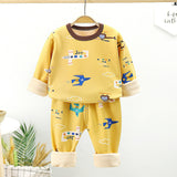 Children's velvet underwear set