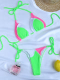 Women's Split Swimsuit Bikini Set