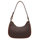 Half-Moon Retro PU Leather Small Underarm