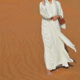 Solid Color Flowy Tie Long Dress