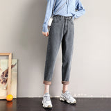Spring And Summer Elastic Waist Is Thin And Loose Wide-legged