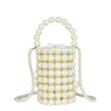 Mini Beads Bag Handmade Vintage Handbags Evening Party Shoulder Bag