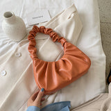 New Design Solid Color PU Leather Crossbody Bags