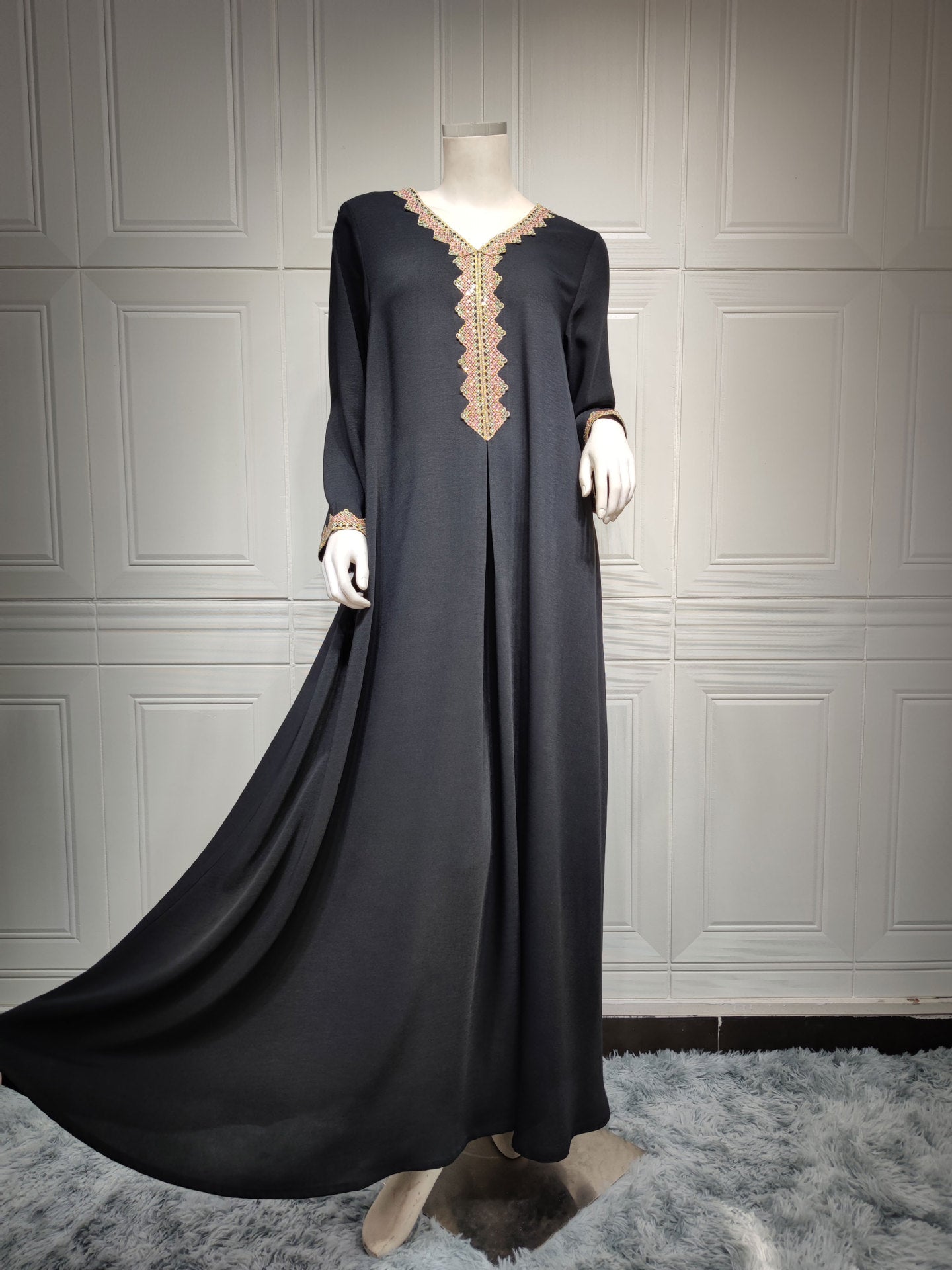 Middle East Women's Wear Swing Dress