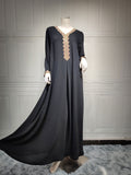 Middle East Women's Wear Swing Dress
