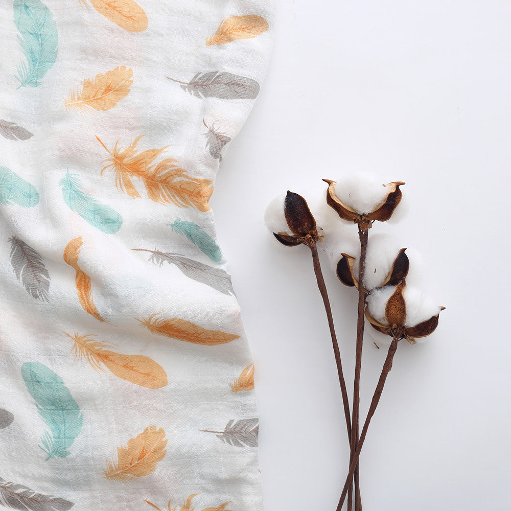 Newborn Swaddling Gauze Blanket Quilt