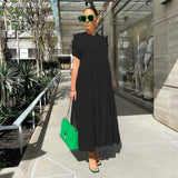 Loose And Slim French Slouchy Knitted Dress