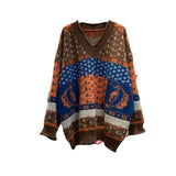 Women's Mid-length Loose And Lazy Style Thin Sweater