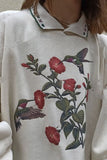 Women's Spring And Autumn Loose Sweater Thin Trendy Ins Long Sleeve Top
