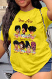 T-Shirt Hip Hop Collection Digital 3D Printed Women