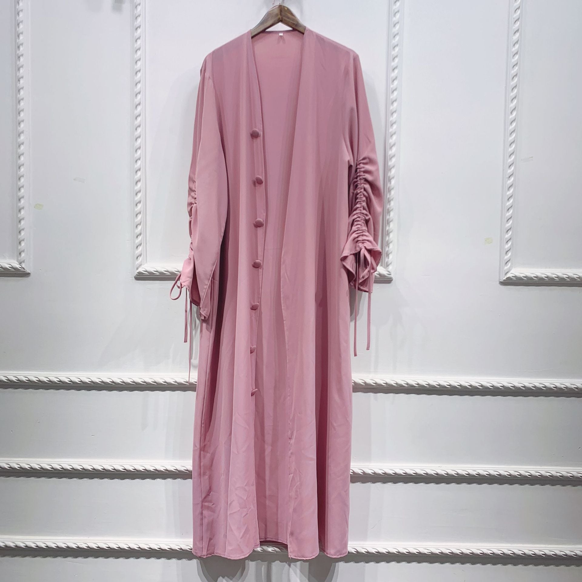 Stitching Sleeved Cardigan Women's