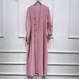 Stitching Sleeved Cardigan Women's