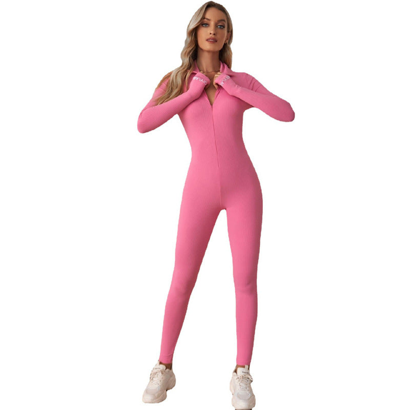 European And American Sports Fitness Tight One-piece Yoga Suit